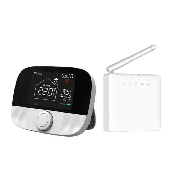 Tuya Smart Kablolu LCD Ekranlı WiFi Yerden Isıtma ve Kombi Termostatı | Novato Elektronik tanıtım görseli 1