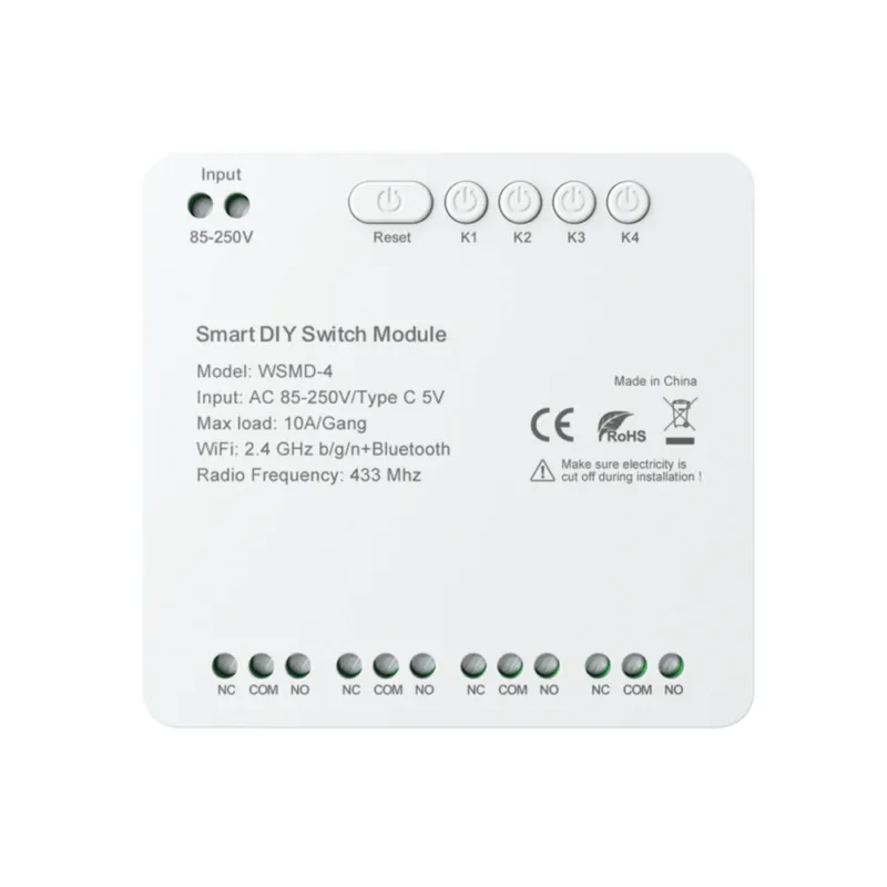 Tuya Smart Zigbee 63 Amper Akıllı Sigorta | Novato Elektronik tanıtım görseli 2