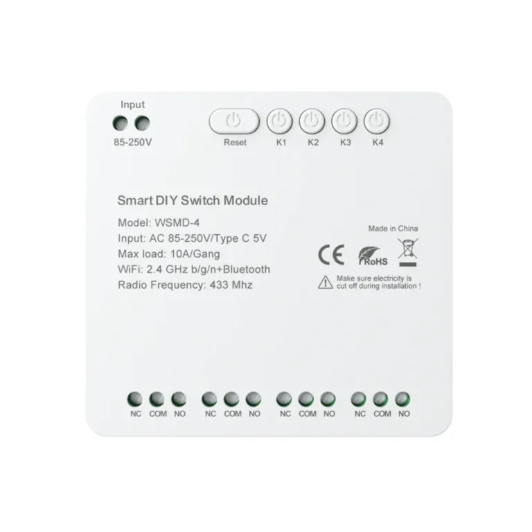 Tuya Smart Zigbee 63 Amper Akıllı Sigorta | Novato Elektronik tanıtım görseli 3