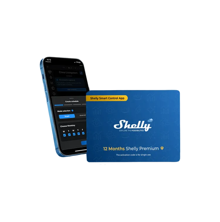 Shelly H T Gen3 Matte Black tanıtım görseli 3