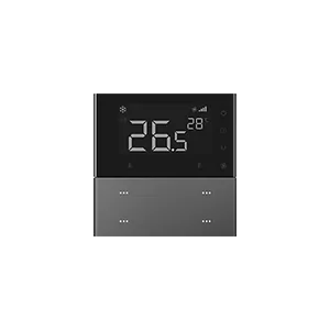 Temperature Control Panel with 4 Buttons