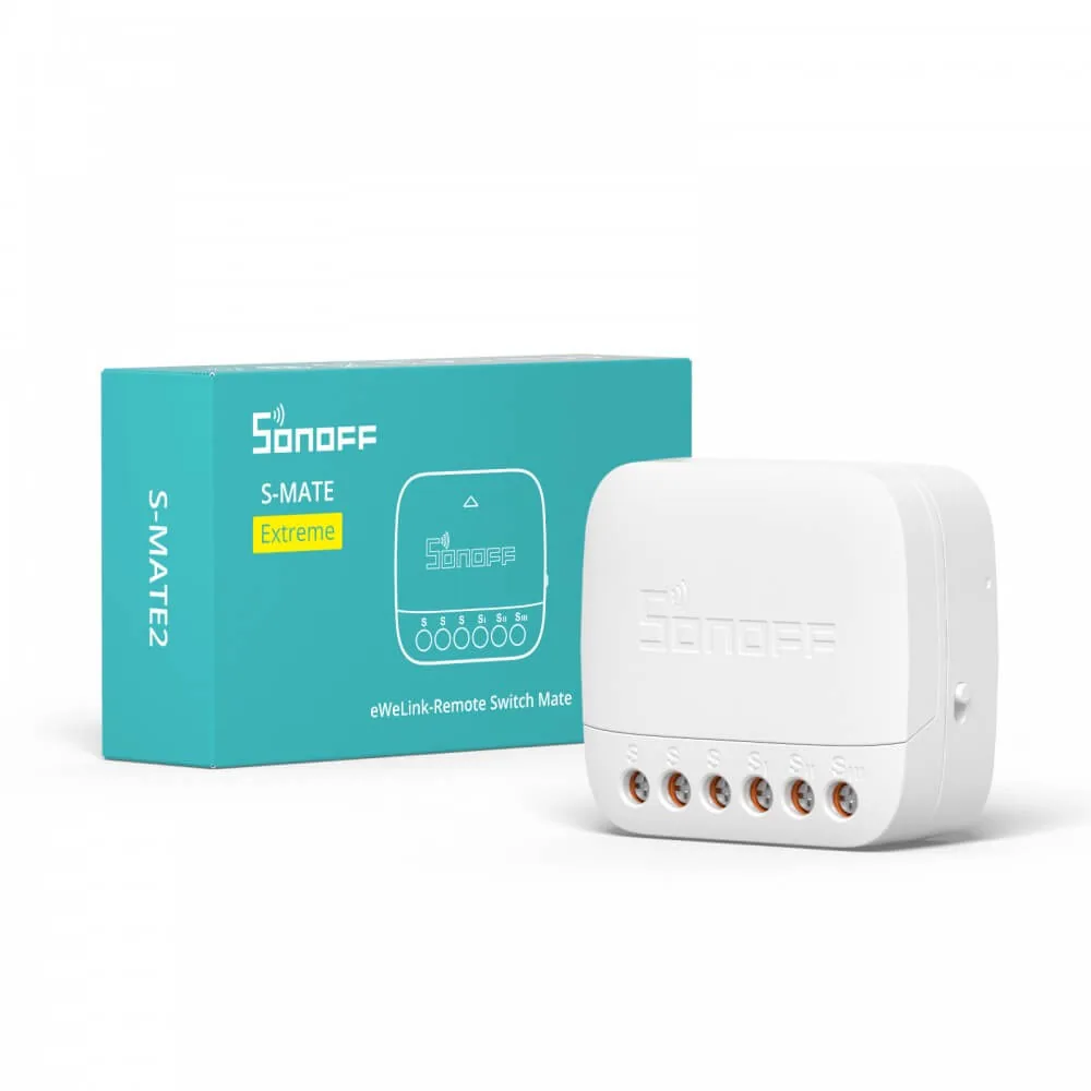 Sonoff S-MATE2 Extreme Mini Anahtar Modülü | Novato