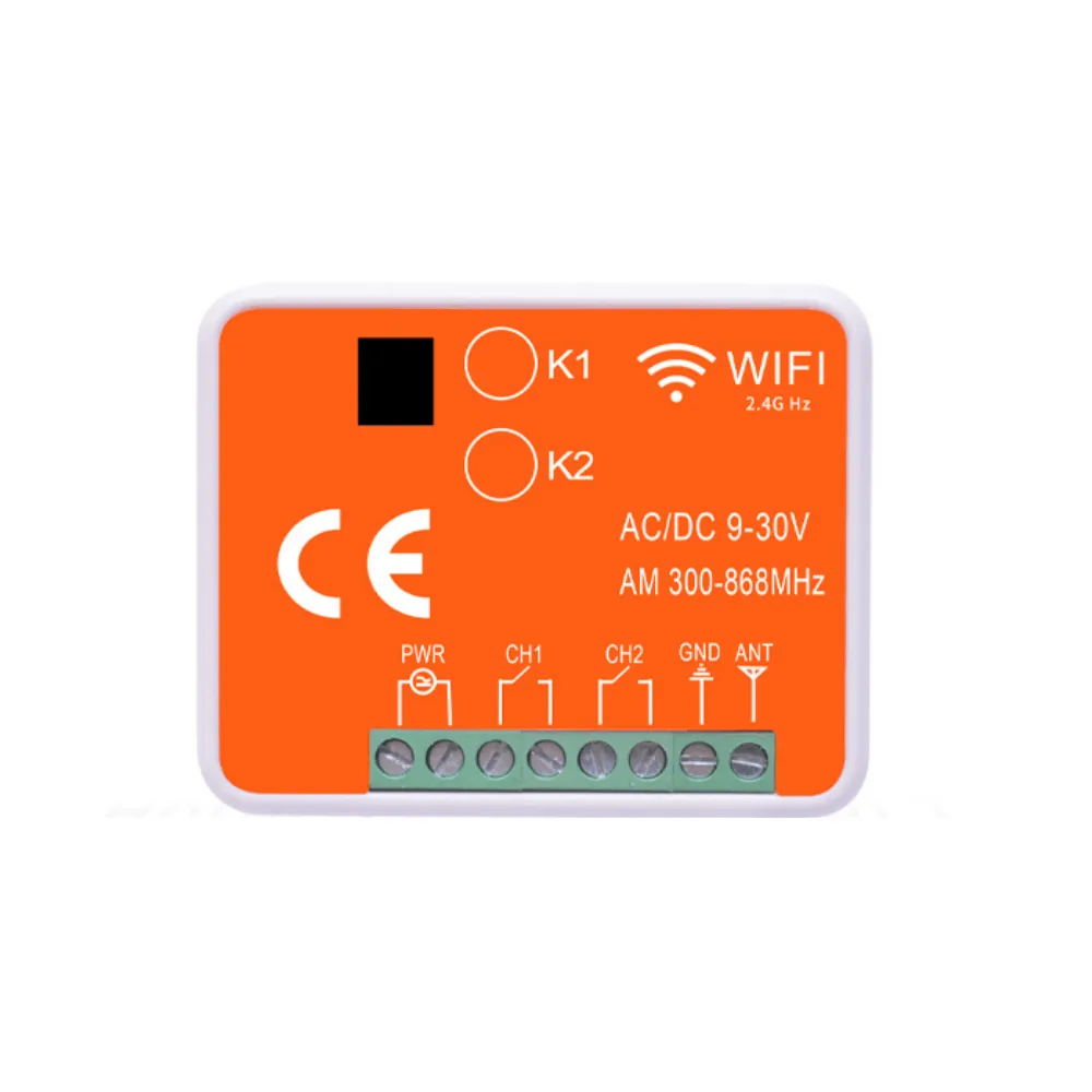 Tuya Çift Kuru Kontak Çıkışlı WiFi – RF Garaj – Kepenk Kontrolcüsü | Novato Elektronik