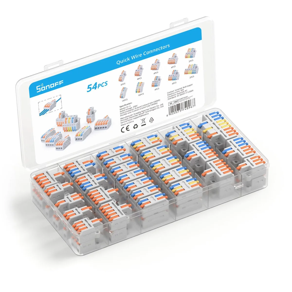 SONOFF D1-2 Kablo Birleştirici Klemens