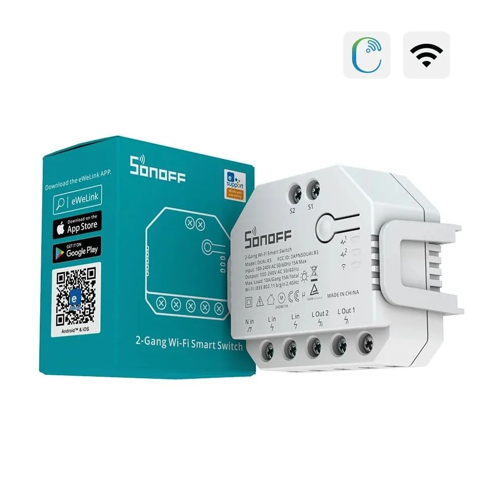 SONOFF Dual R3 Akıllı Röle
