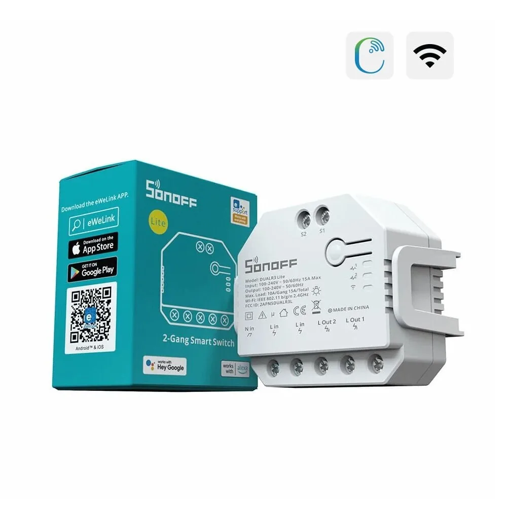SONOFF Dual R3 Lite Akıllı Röle