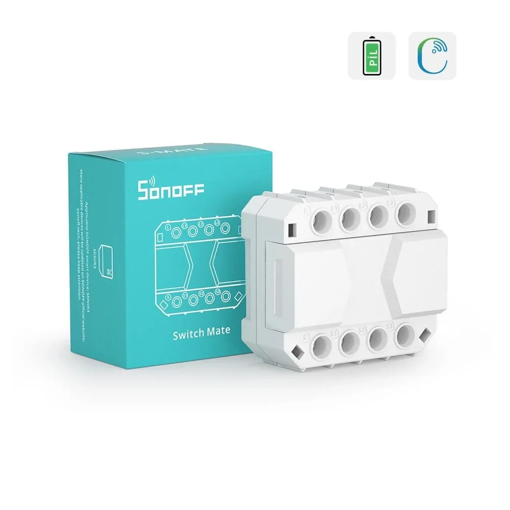 SONOFF S-Mate Nötrsüz Duvar Anahtarı Yardımcısı