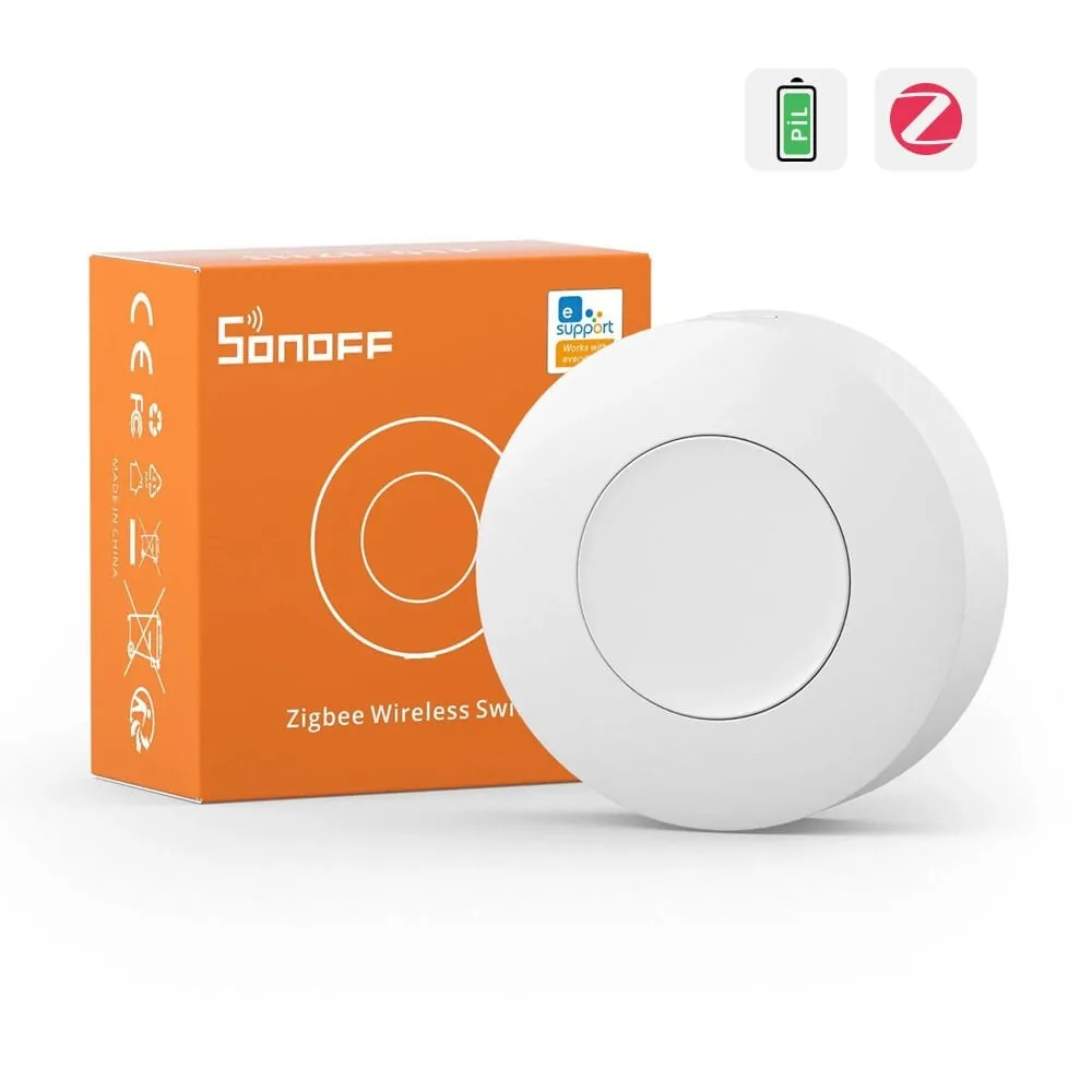 SONOFF SNZB-01P Kablosuz ZigBee Buton