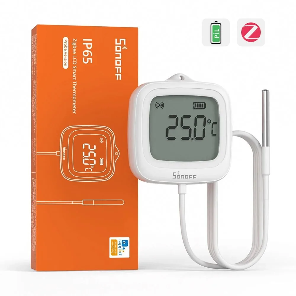 SONOFF SNZB-02LD Problu ZigBee LCD Sıcaklık Sensörü