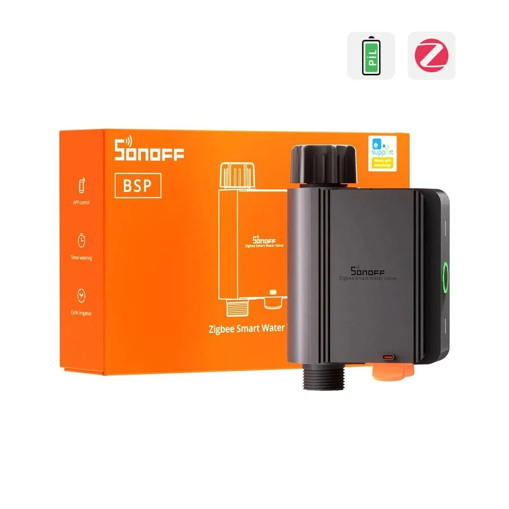 SONOFF ZigBee Akıllı Su Vanası