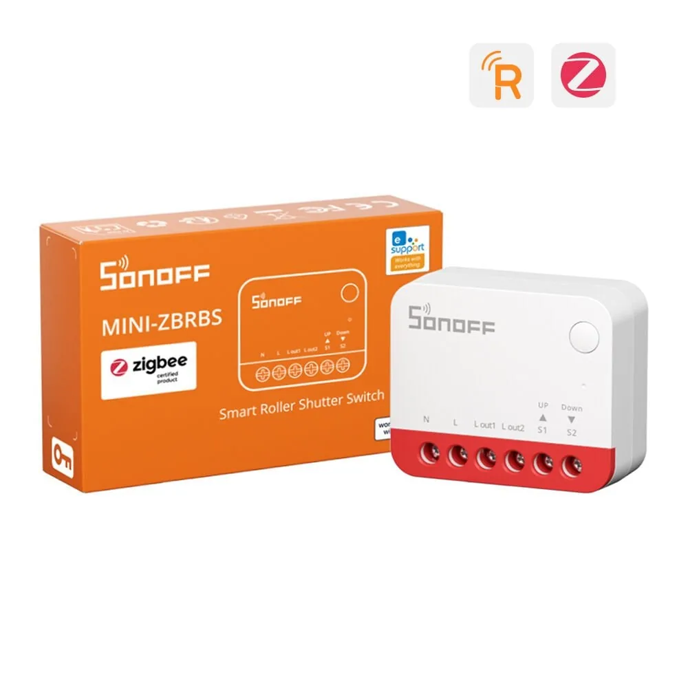 Sonoff ZigBee Mini-ZBRBS Akıllı Panjur Kontrol Rölesi