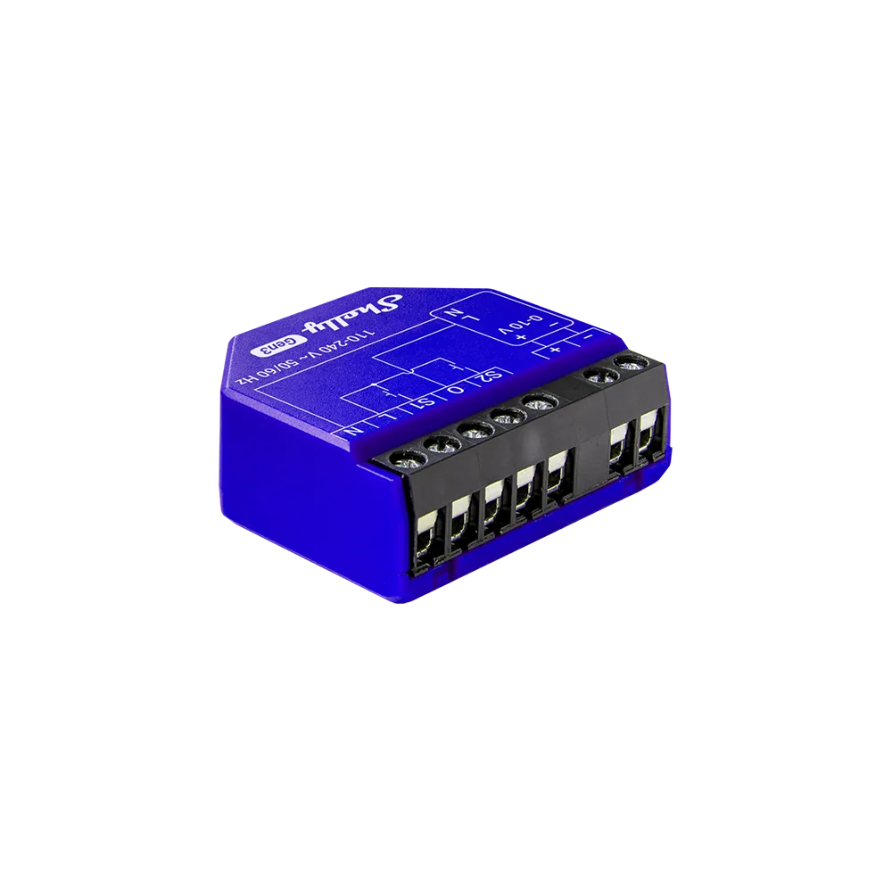 Shelly 0 1 10V Dimmer Pm Gen3