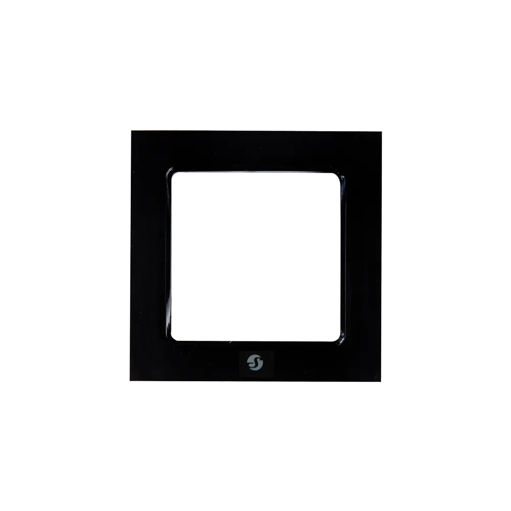 Shelly Frame For Wall Switch Black