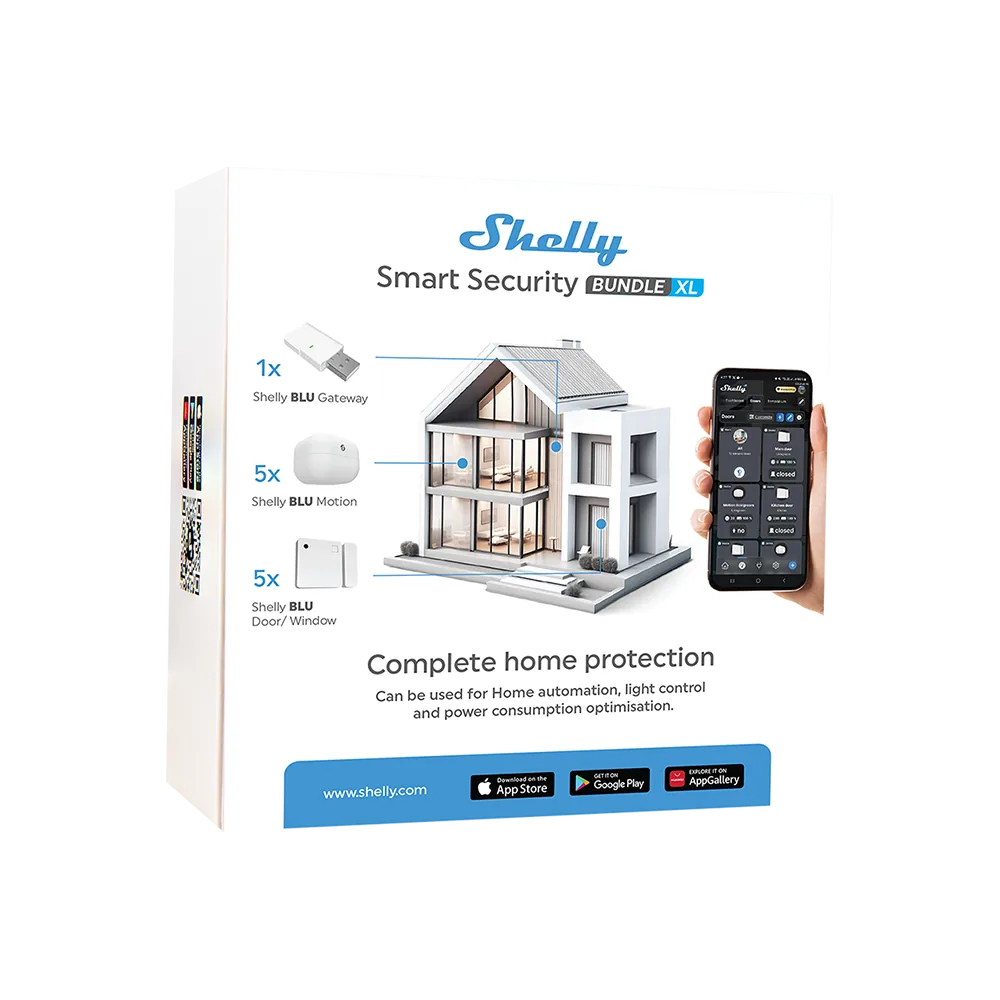 Shelly Smart Security Bundle Xl