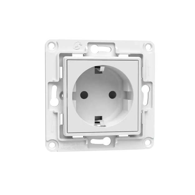 Shelly Wall Socket Eu White