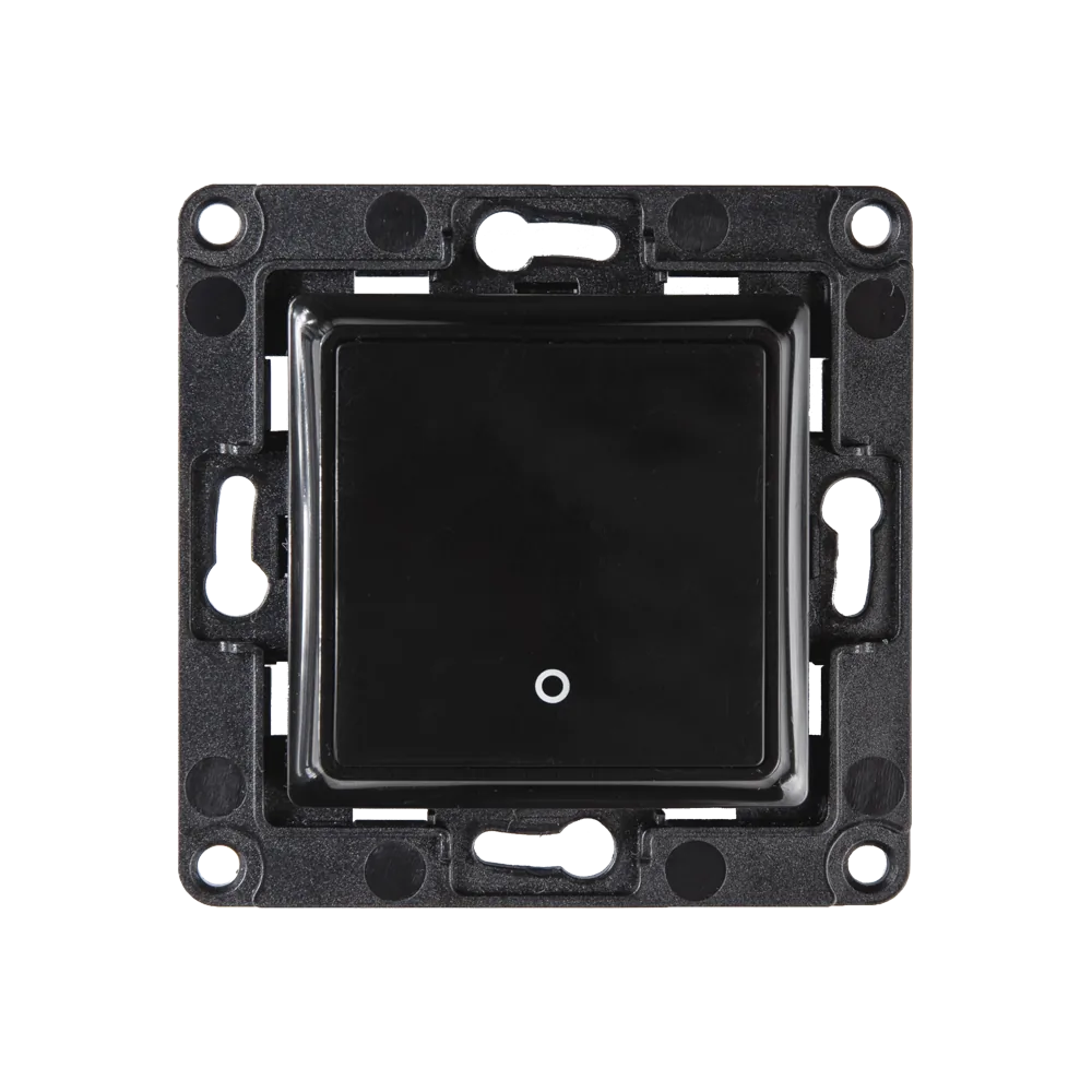 Shelly Wall Switch With 1 Button Black