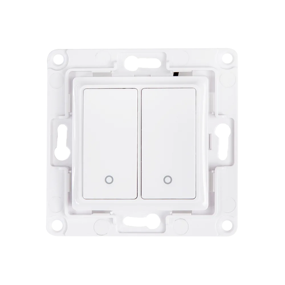 Shelly Wall Switch With 2 Buttons White